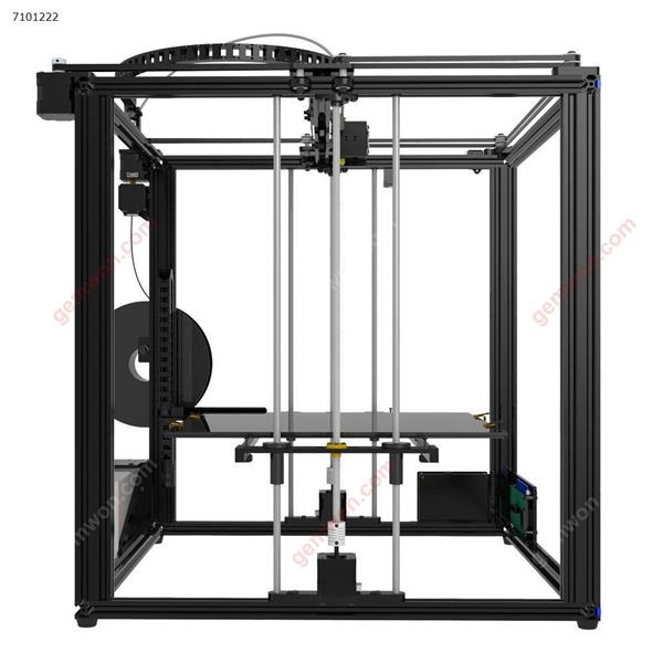 TRONXY? X5S-400 DIY Aluminum 3D Printer Kit 400*400*400mm Large Printing Size With Dual Z-axis Rod/HD LCD Screen/Double Fan 1.75mm 0.4mm Nozzle（EU） 3D printer X5S-400