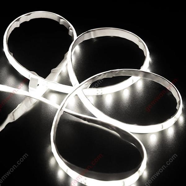 Human Body Infrared Induction LED Strip Light DC 5V Flexible LED Strip Light Automatic sensor IR induction night lamps(6000k is white) Decorative light Light strip